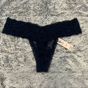 Victoria's Secret Black Lace Panties